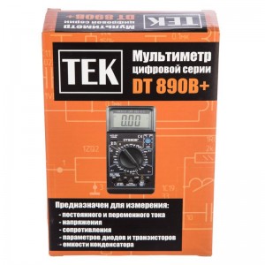 Мультиметр TEK DT890 B+ 61/10/224