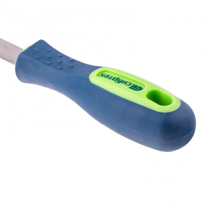 Напильник 200 мм квадратный двухкомпонентная рукоятка №2 Сибртех 15927