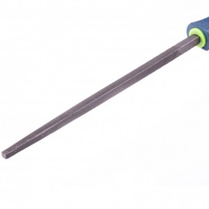 Напильник 200 мм квадратный двухкомпонентная рукоятка №2 Сибртех 15927