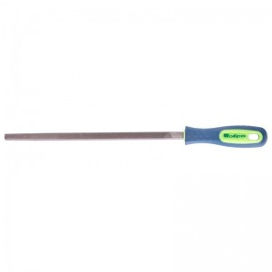 Напильник 250 мм квадратный двухкомпонентная рукоятка №2 Сибртех 15930