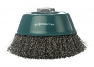 Корщетка для УШМ 75мм чашка, мягкая №2 ПрофОснастка 20101002