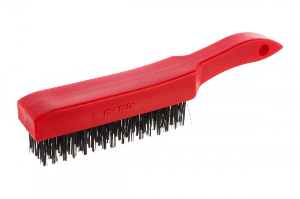 Щетка 6-рядная с пластмассовой ручкой MATRIX 74816
