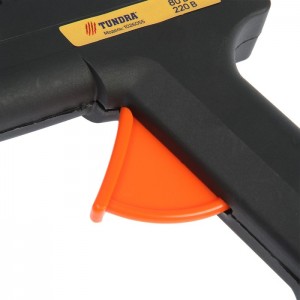 Клеевой пистолет TUNDRA basik 11мм, 80 Вт, 220В (1026055)