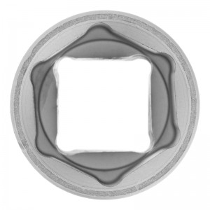 Головка торцевая 19мм 1/2" 6-гранная, CrV, под квадрат MATRIX 13119