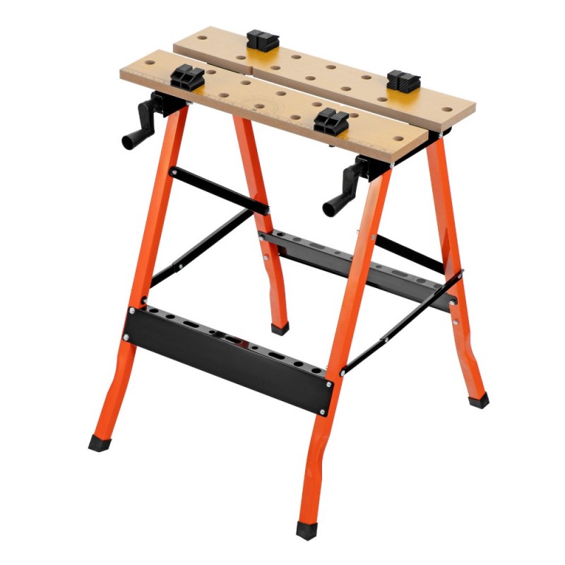 Верстак-тиски 640*520*790мм портативный Sparta 257055