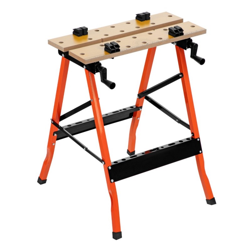 Верстак-тиски 640*520*790мм портативный Sparta 257055