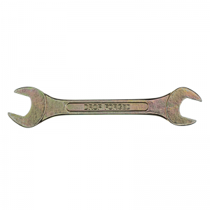 Ключ рожковый 14*15мм, желтый цинк СИБРТЕХ 14308