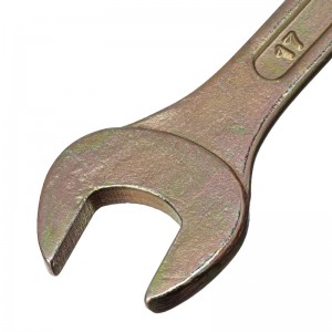 Ключ рожковый 14*17мм, желтый цинк СИБРТЕХ 14309