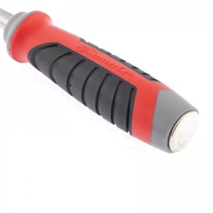 Долото-стамеска 18мм 60 CrV трехкомпонентная обрезиненная рукоятка MATRIX 24753