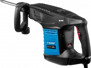 Молоток отбойный Зубр профессионал ЗММ-25-1500ЭВК (1500Вт SDS MAX) кейс