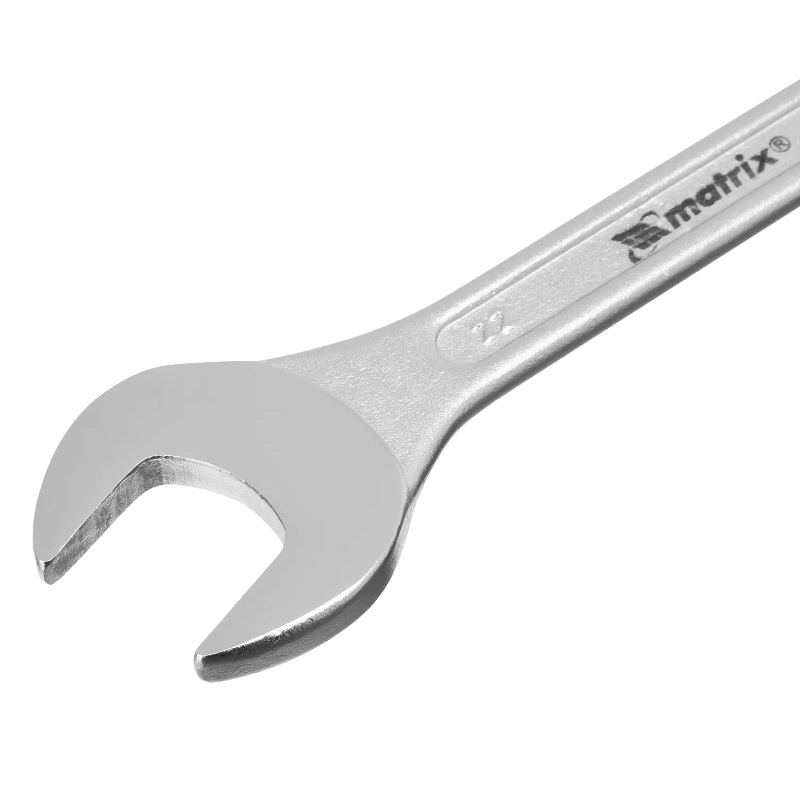 Набор ключей рожковых 6*22 мм (8шт., хром) Matrix 15276
