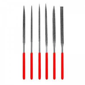 Набор надфилей алмазных 140*70*3 6шт Matrix 15834
