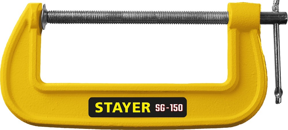 Струбцина STAYER G-образная, 150мм 3215-150
