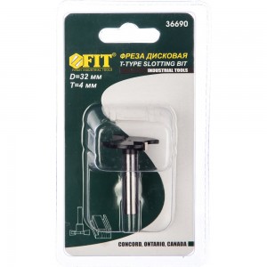 Фреза дисковая д/кромок и пазов 32*4*36 FIT 36690