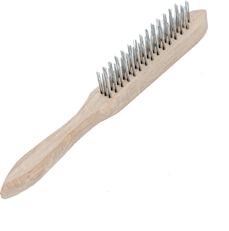 Щетка 3-рядная с деревянной ручкой SPARTA 748205