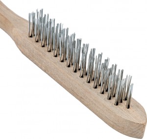 Щетка 3-рядная с деревянной ручкой SPARTA 748205