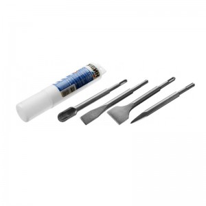 Набор зубил 200 мм 4шт Сибин SDS-Plus