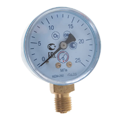 Манометр МДМ 250 М12*1,5 д=50, 250 атм