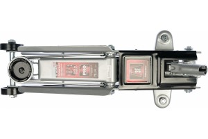 Домкрат гидравлический подкатный, 3 т, h подъема 130–410 мм// MATRIX 510335