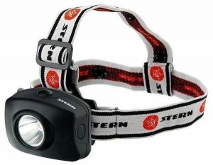 Фонарь налобный, 1 super LED, 3хААА// Stern 90564