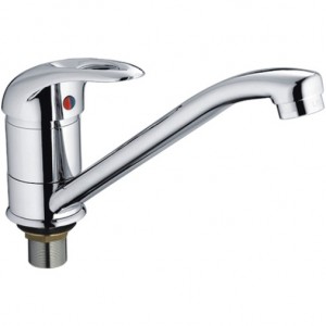 Смеситель для кухни с гайкой LEDEME L4902-B