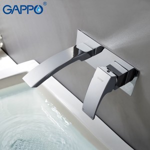Смеситель GAPPO д/раковины встраеваемый хром G1007-2