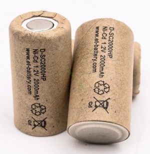 Элемент аккумуляторный P.I.T 1,2V 2000mAh Ni-CD