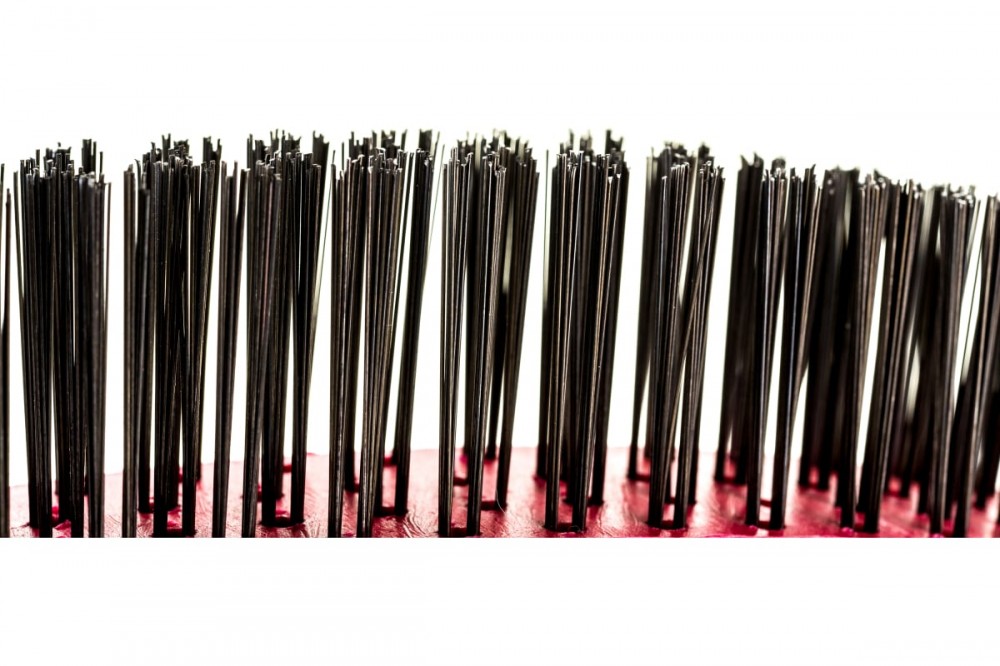 Щетка 4-рядная пластиковая с рукояткой СИБРТЕХ 74818