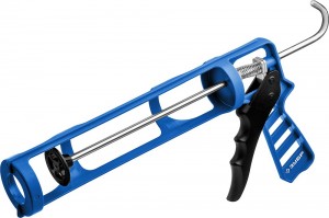 Пистолет д/герметика 310мл скелет антикапля ЗУБР ПРОФ 06632