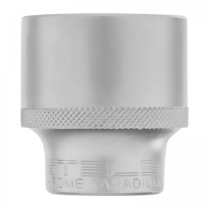 Головка торцевая 32мм, 6-гранная, CrV, под квадрат 1/2" STELS 13838
