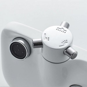 Душ. система со смес. и троп. душем белая LEDEME L2421W