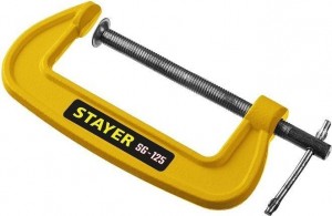 Струбцина SG-125 тип G 125мм STAYER 3215-125