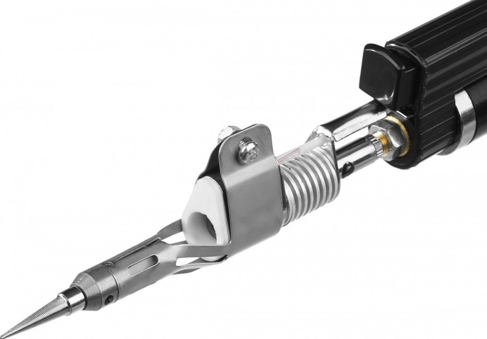 Горелка STAYER газовая пьезоподжиг 1200С 2в1 55505-Н6