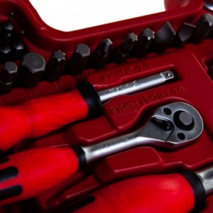 Набор слесарно-монтажн 1/4", 1/2" 5/16"112 пр Matrix Профи 13586