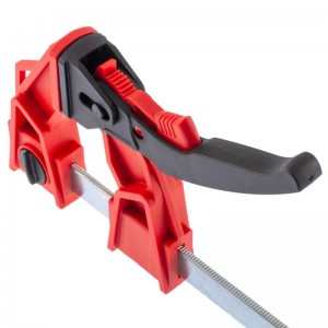 Струбцина реечная БЗМ усил храп 150*100*306мм штанга 5*22мм MATRIX 20725