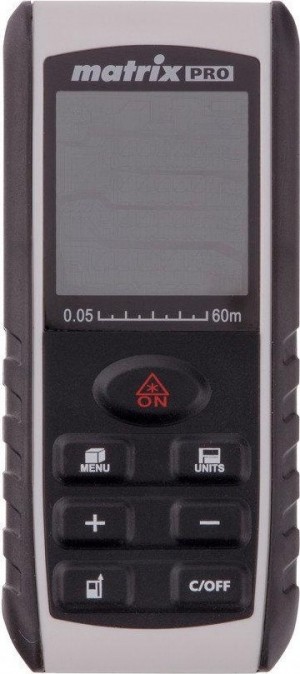 Дальномер лазерный LD-60 60м с электр угломером MATRIX 38016