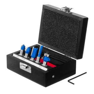 Набор профильных фрез по дереву ЗУБР ПРОФЕССИОНАЛ 5шт