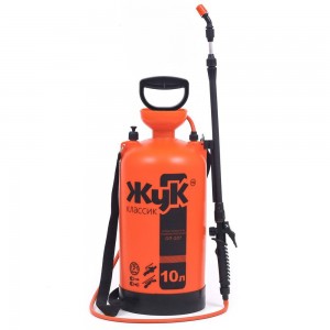 Опрыскиватель ЖУК 10л Классик пневматический (ОП-207) (термоусадка, алюм телескоп. бр-т) 09457