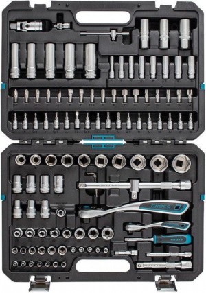 Набор инструментов 109пр 120зуб CrV 1/4, 1/2" GROSS 14155