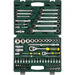 Набор инструмента универсальный 1/2", 1/4" 82пр. KRAFTOOL X-Drive 27887-H82_z02
