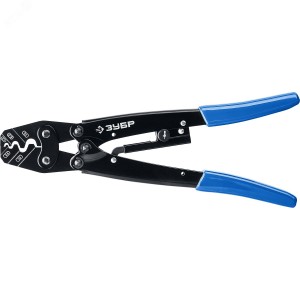 Пресс-клещи усиленные для медных наконечников и гильз 6-16мм ЗУБР ПКУ-16 45458