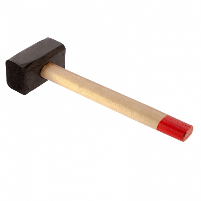 Кувалда 3000г кованая головка, деревянная рукоятка (Павлово) Сибртех