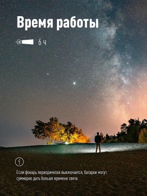 Фонарь светодиод. аккум. налобный КОСМОС H5W 2режима 5Вт, 2Ач LED KOCAccuH5WLED