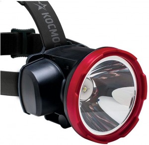 Фонарь светодиод. аккум. налобный КОСМОС H5W 2режима 5Вт, 2Ач LED KOCAccuH5WLED