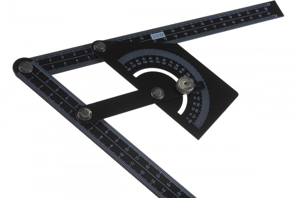 Угломер-квадрант Профи алюм 225*500мм FIT 19317