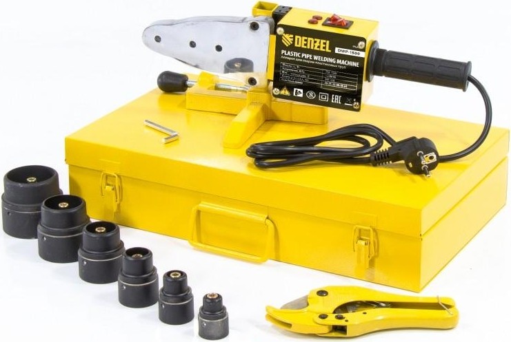 Сварочный аппарат д/пп труб Denzel DWP-1500 (1500Вт) 94205