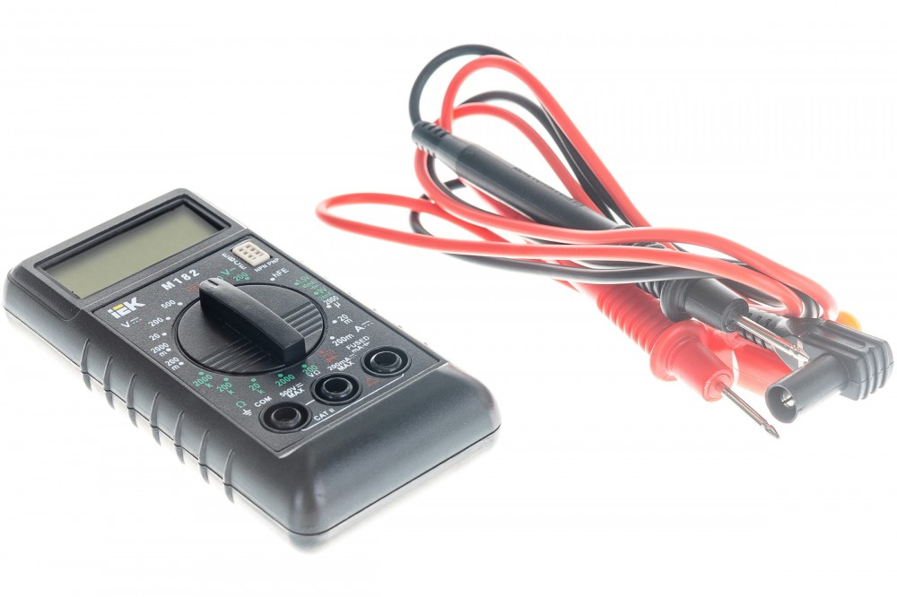 Мультиметр цифровой Compact М182 IEK TMD-IS-182