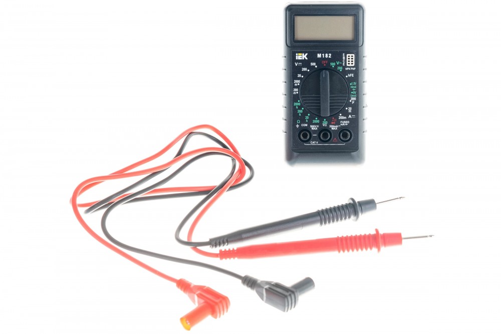 Мультиметр цифровой Compact М182 IEK TMD-IS-182