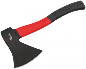 Топор 800гр кованая сталь, усиленная стеклопластиковая ручка FIT 46202