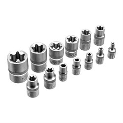 Набор инструментов 172 предмета 1/2", 3/8", 1/4", кейс Сибртех 14171
